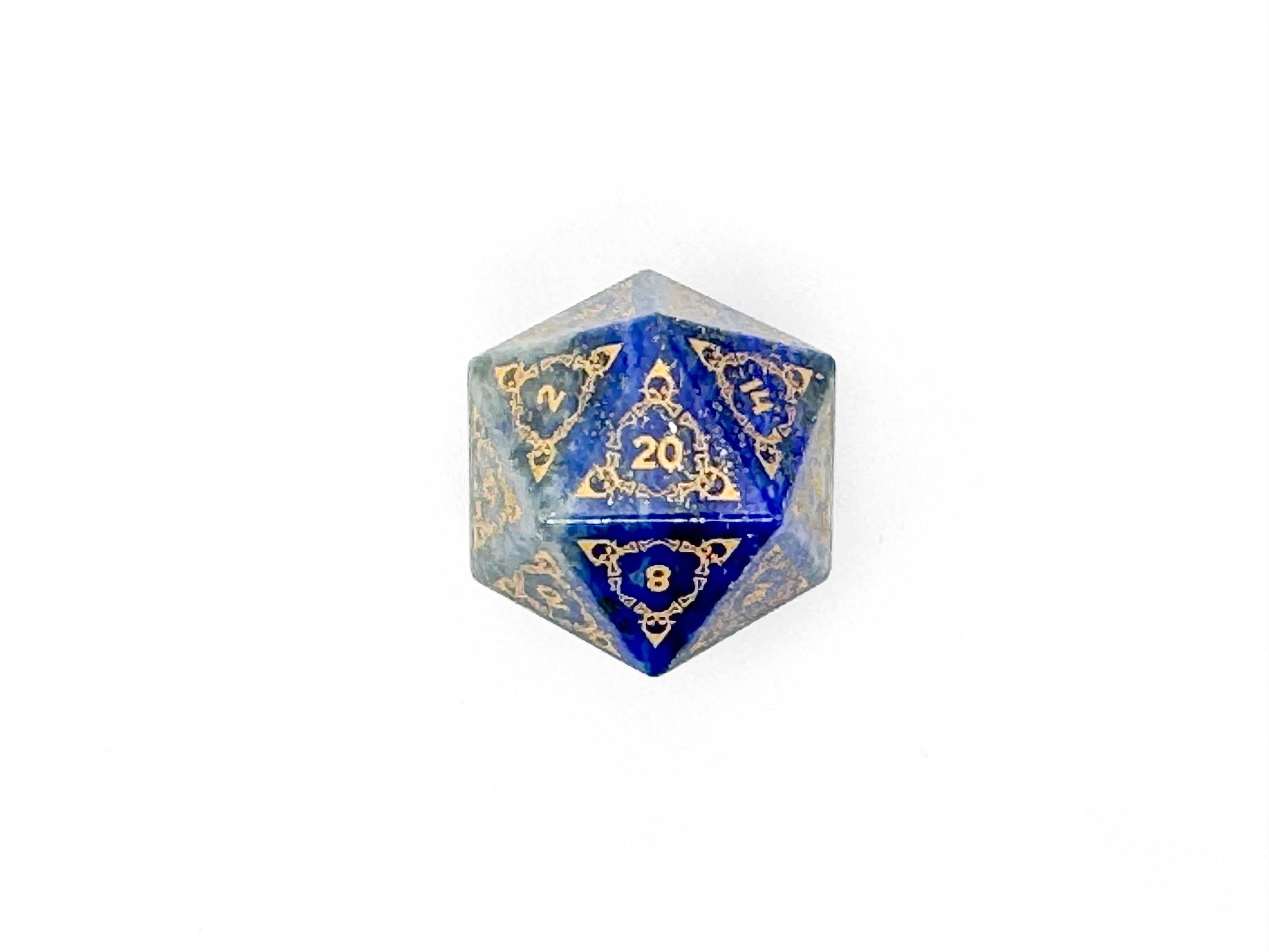 Holiday Wonderland Stone D20-Norse Foundry-d20-dice-dungeons and dragons-d&d-dnd d20-dungeons & dragons-mystery deal