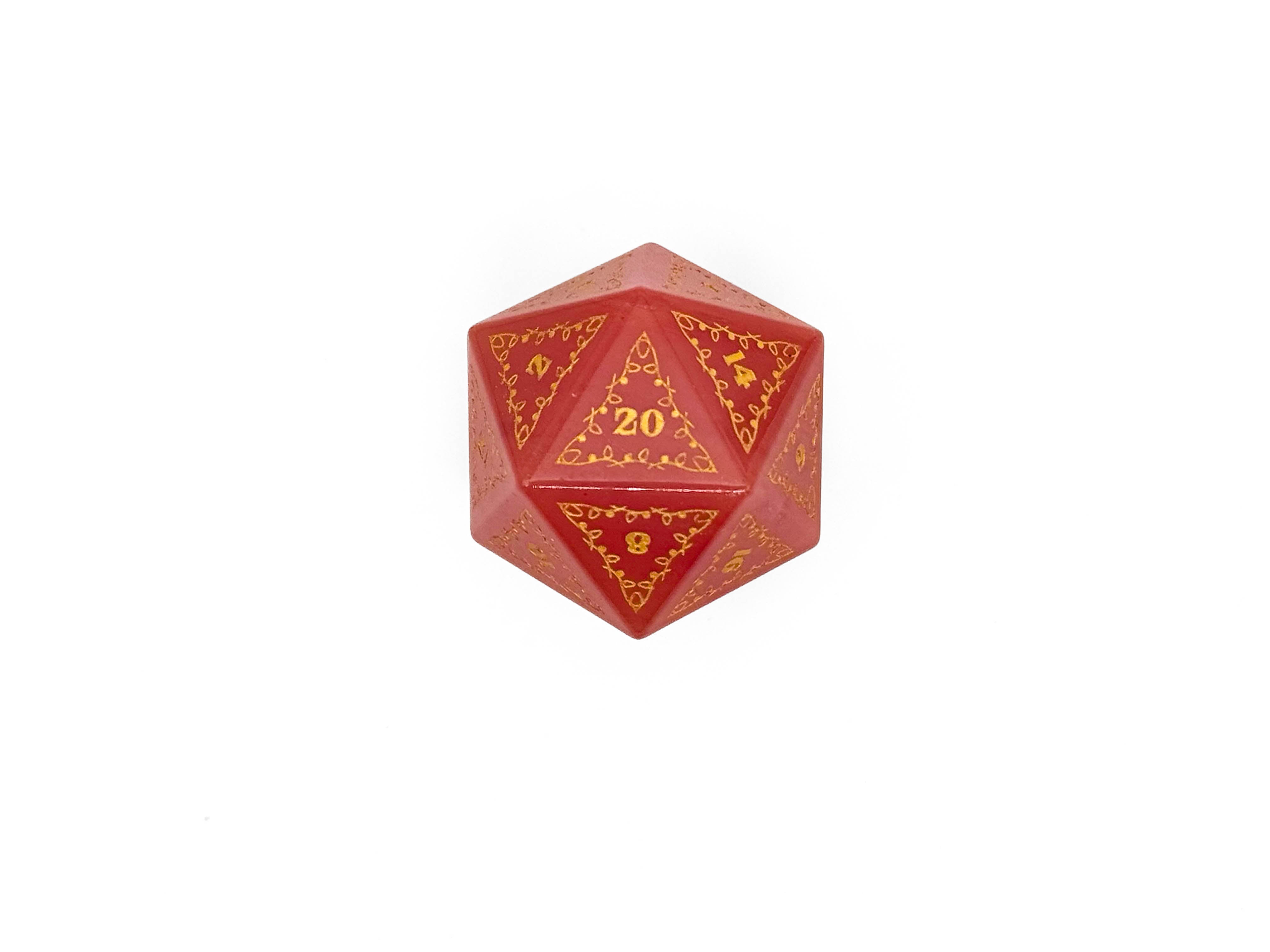 Holiday Wonderland Stone D20-Norse Foundry-d20-dice-dungeons and dragons-d&d-dnd d20-dungeons & dragons-mystery deal