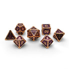 Hydrascale - Royal Menace-Metal - Zinc Alloy Dice-Norse Foundry -Norse Foundry-dungeons & dragons-d&d dice set-rpg dice set-d20-metal dice set-d&d-egg storage-perfect for tabletop rpgs