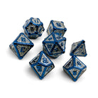 Hydrascale - Stormbane-Metal - Zinc Alloy Dice-Norse Foundry -Norse Foundry-dungeons & dragons-d&d dice set-rpg dice set-d20-metal dice set-d&d-egg storage-perfect for tabletop rpgs