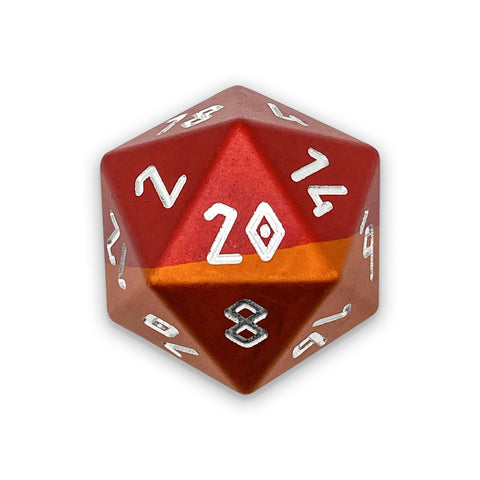 Dragons Breath - Boulder® 55mm 6063 Aluminum Hybrid Dice
