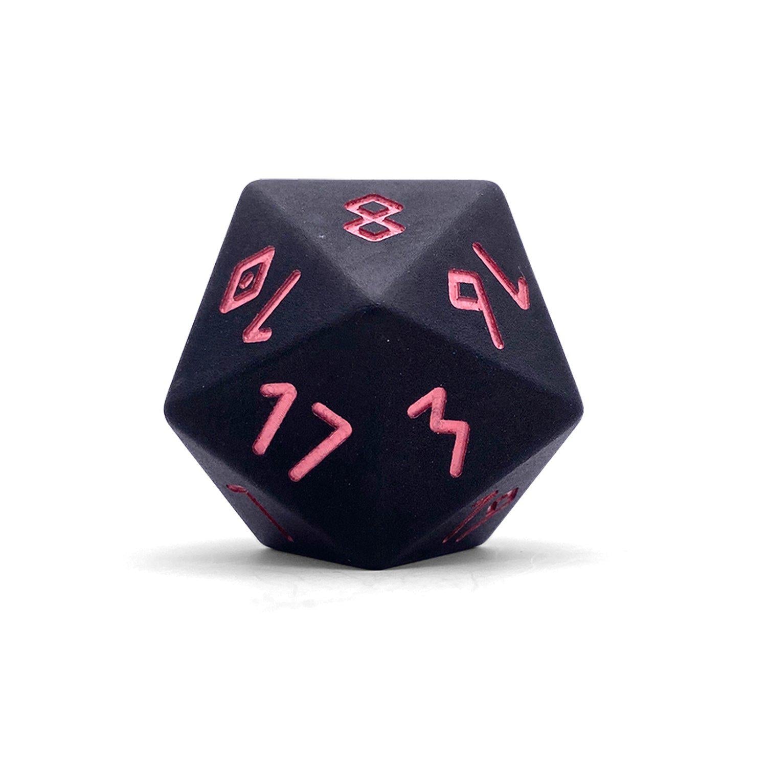 Orb of Fire - Boulder® 55mm 6063 Aluminum Orb Series™ Dice - NOR 02321