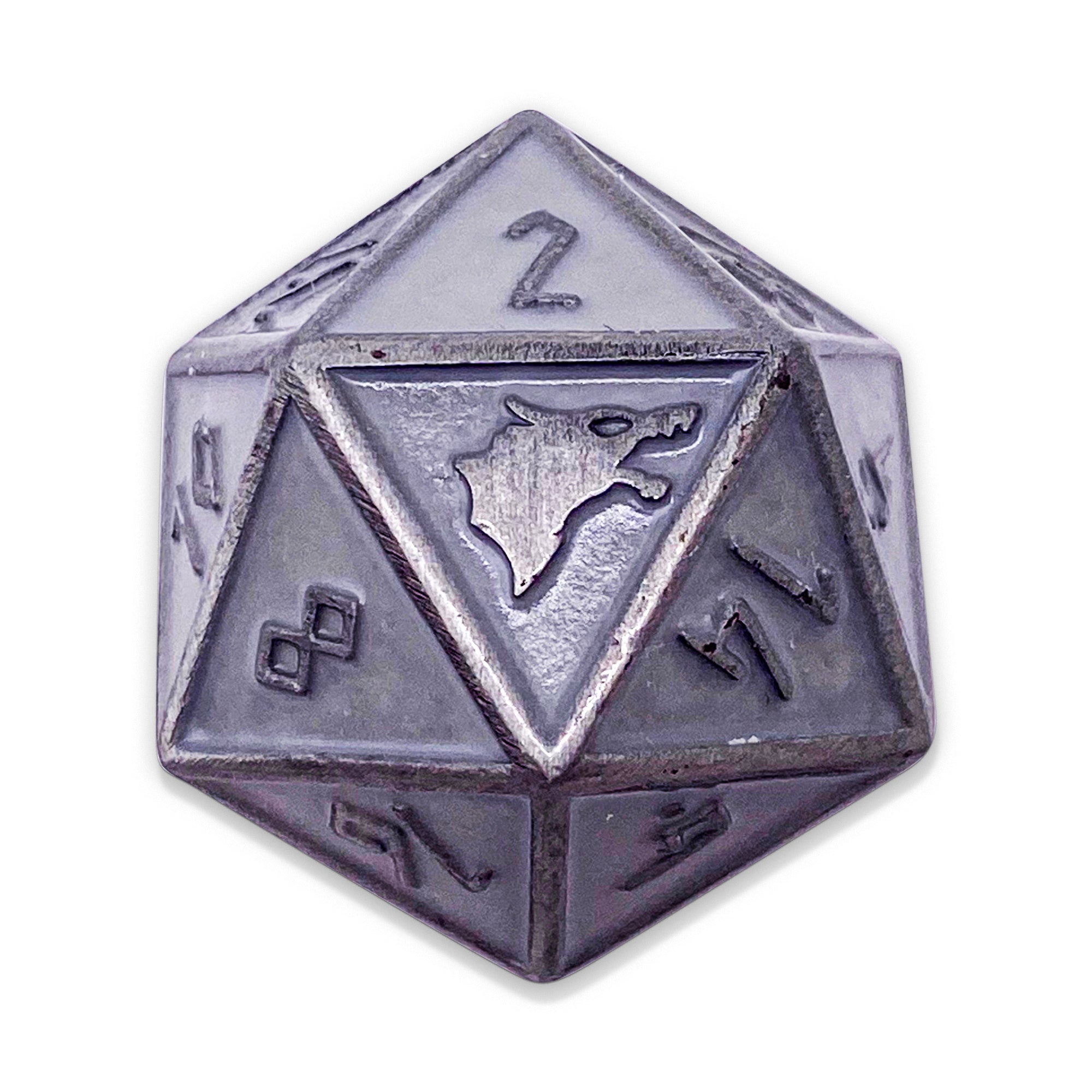 Norse Foundry Runestones™ - 25mm D20 - Green Slime - NOR 00814
