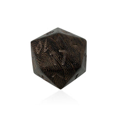 Wenge - Boulder® 45mm Wooden Dice