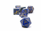 Holiday Orc Mystery Gemstone or Glass Dice Set with Premium Holiday Book Tin-Alloy Dice-NOR 01947-Norse Foundry-dungeon and dragons-dice-dnd-dungeon & dragons