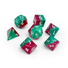 Mistletoe - 7 Piece RPG Set 6063 Aluminum Hybrid Dice - NOR 02372
