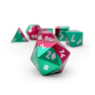 Mistletoe - 7 Piece RPG Set 6063 Aluminum Hybrid Dice - NOR 02372