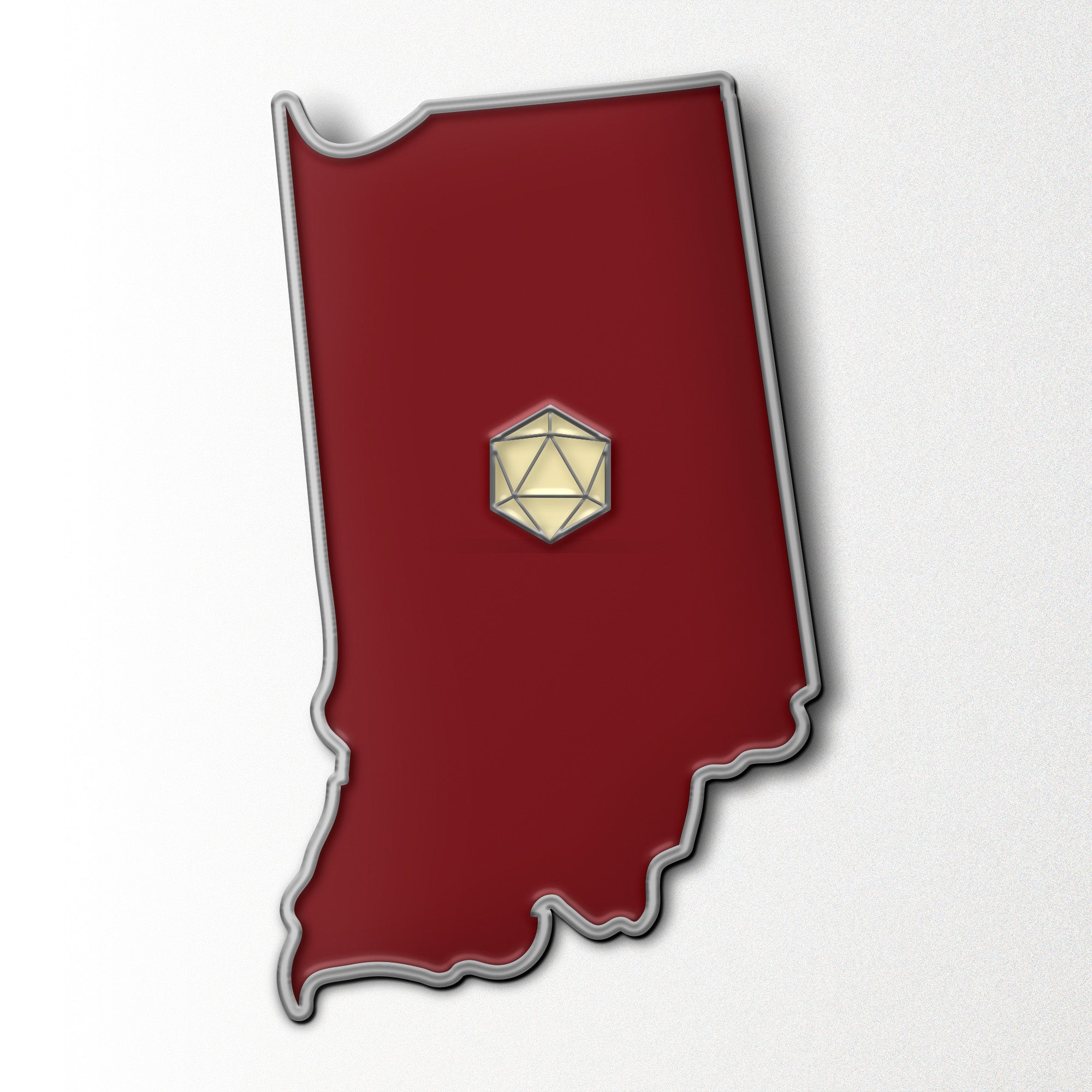 State Pin D20 - Indiana