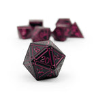 Ironworks - Arcane Eye 7 Piece RPG set Alloy Metal Dice-Metal - Zinc Alloy Dice-Norse Foundry-Dungeons and Dragons-D&D Dice-D20-Metal Dice Set-DnD-DnD Metal Dice Set-Perfect for Tabletop RPGs