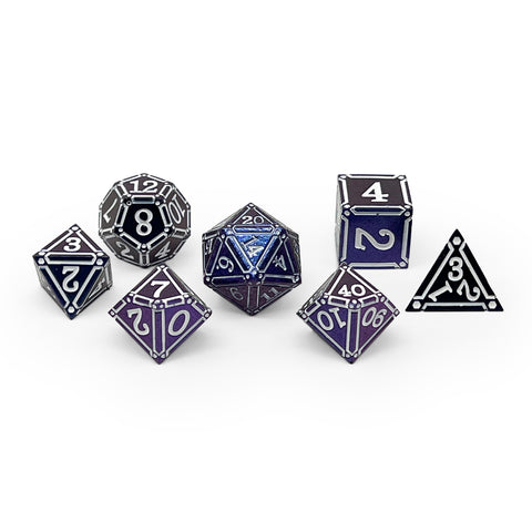 Ironworks - Chalice 7 Piece RPG set Alloy Metal Dice
