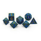 Ironworks - Dweller 7 Piece RPG set Alloy Metal Dice-Metal - Zinc Alloy Dice-Norse Foundry-Norse Foundry-dungeons & dragons-d&d dice set-rpg dice set-d20-metal dice set-d&d-perfect for tabletop rpgs