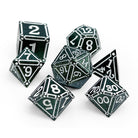 Ironworks - Necromancer Spellbook 7 Piece RPG set Alloy Metal Dice-Metal - Zinc Alloy Dice-Norse Foundry-Norse Foundry-dungeons & dragons-d&d dice set-rpg dice set-d20-metal dice set-d&d-perfect for tabletop rpgs