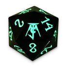 Jason Charles Miller Exclusive D20 Boulder- 45MM Alloy Metal Boulder-Metal - Zinc Alloy Dice-Norse Foundry-Dungeons and Dragons-D&D Dice-D20-Metal Dice Set-DnD-DnD Metal Dice Set-Perfect for Tabletop RPGs