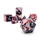 Lich King - 7 Piece RPG Set 6063 Aluminum Wondrous Dice-Wondrous Dice | Set of 7-Norse Foundry-Norse Foundry-aluminum dice-dungeons & dragons-d&d dice set-rpg dice set-aluminum d&d dice set-d&d-lightweight-perfect for tabletop rpgs
