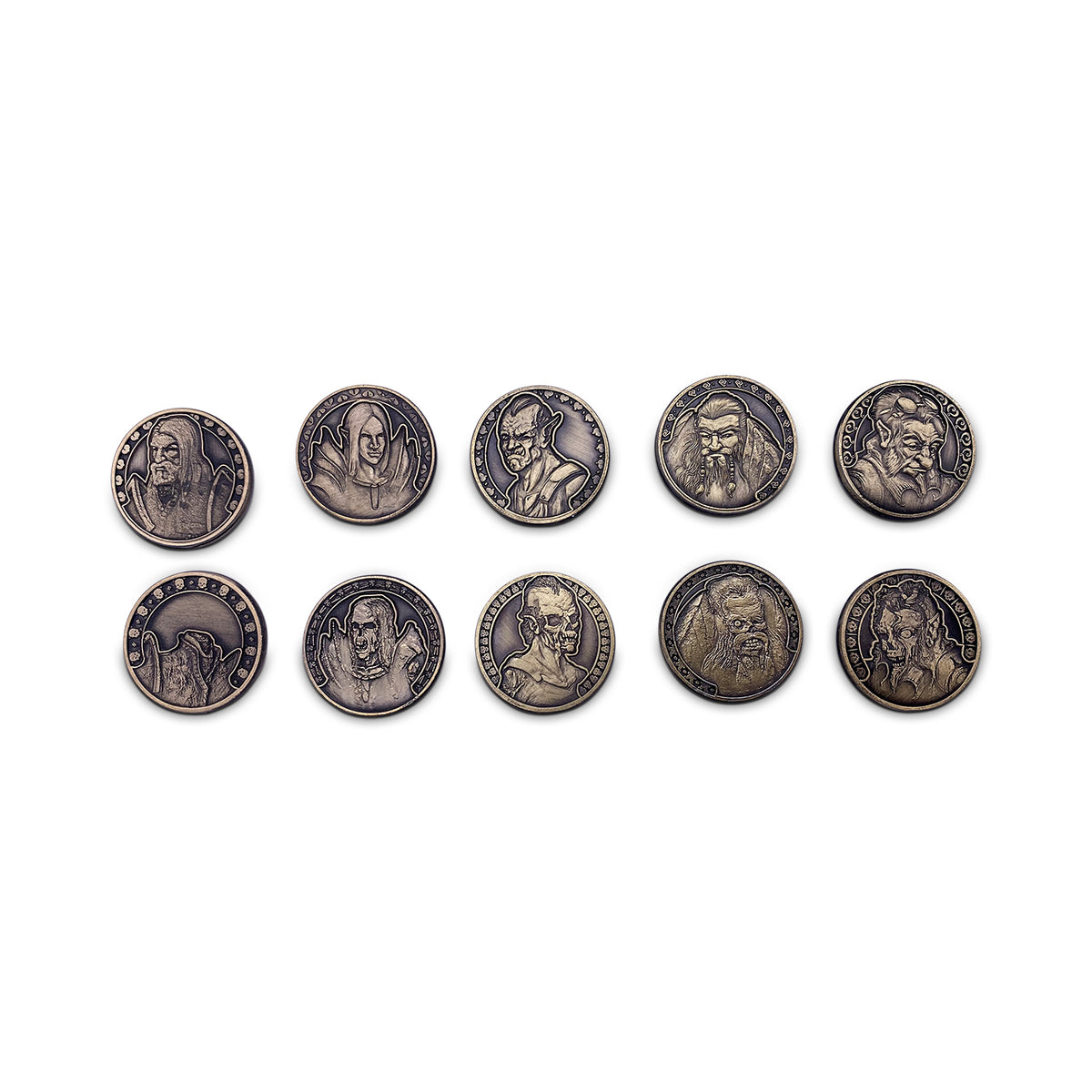 Adventure Coins - Life or Death Coins Set of 10