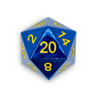 Lightning Bolt - Boulder® 45mm D20 Metal Dice-Zinc Alloy Dice-Norse Foundry-Norse Foundry-dungeons & dragons-d&d dice-rpg dice-d20-metal dice-d&d-45mm-oversize-boulder-perfect for tabletop rpgs