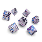 Magic Missile - 7 Piece RPG Set 6063 Aluminum Wondrous Dice-Wondrous Dice | Set of 7-Norse Foundry-Norse Foundry-aluminum dice-dungeons & dragons-d&d dice set-rpg dice set-aluminum d&d dice set-d&d-lightweight-perfect for tabletop rpgs