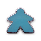 Meeple - Hard Enamel Adventure Pin Metal by Norse Foundry-Pins-Norse Foundry-D&D Enamel Pin-D&D Pin-Dungeons and Dragons Enamel Pin-D&D Accessories