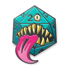 Mimic Die - Hard Enamel Adventure Dice Pin Metal by Norse Foundry-Pins-Norse Foundry-D&D Enamel Pin-D&D Pin-Dungeons and Dragons Enamel Pin-DND Accessories