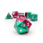 Mistletoe - 7 Piece RPG Set 6063 Aluminum Hybrid Dice - NOR 02372