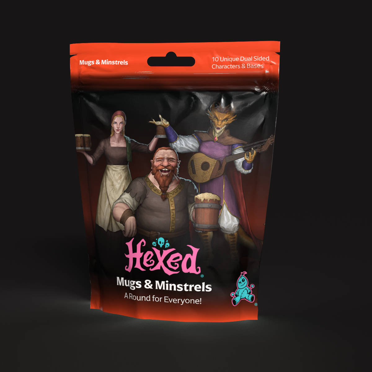 Mugs & Minstrels Acrylic Encounter Token – Hexed Ink