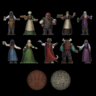 Mugs & Minstrels Acrylic Encounter Token – Hexed Ink