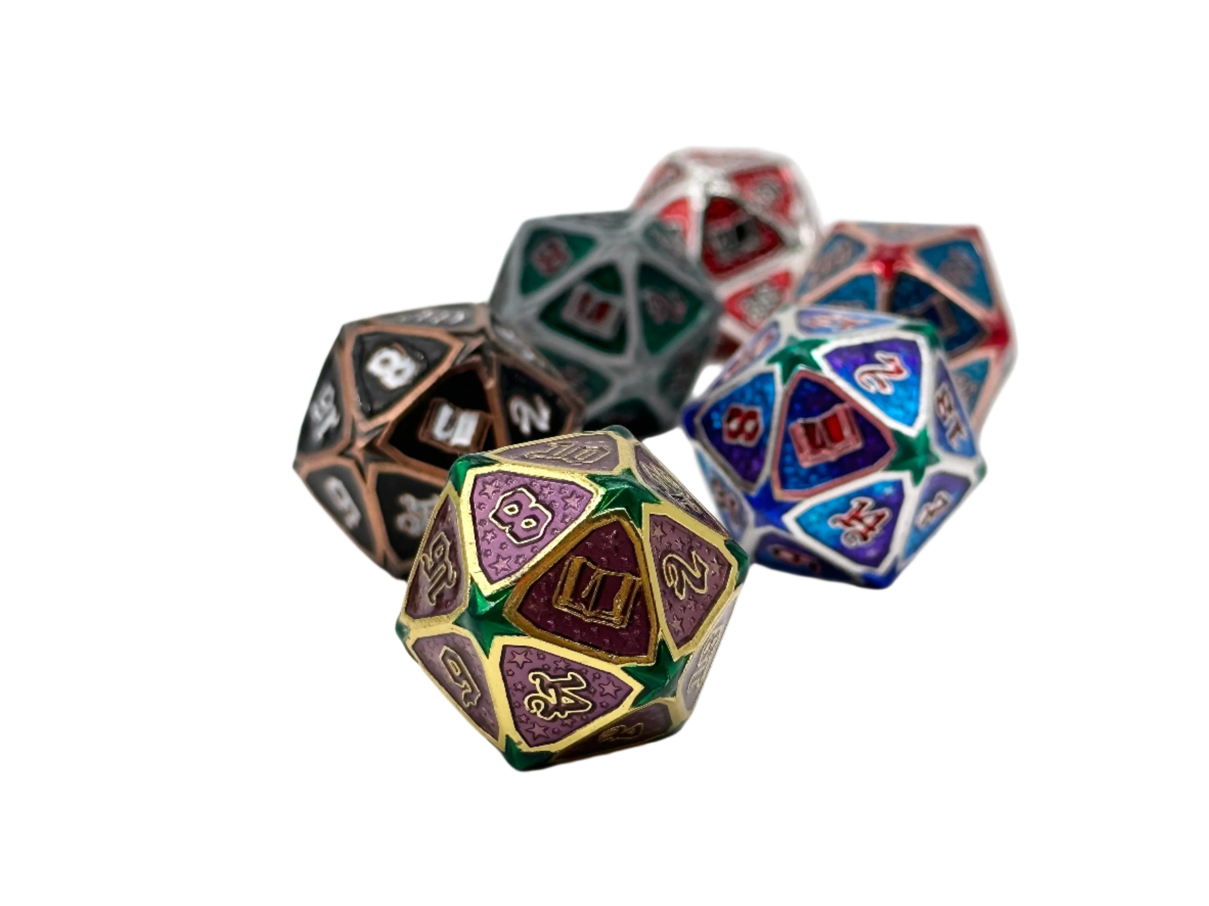 Mystery Dice 1st Edition-Alloy Dice-Norse Foundry-d20-dice-dungeons and dragons-d&d-dnd d20-dungeons & dragons-mystery deal