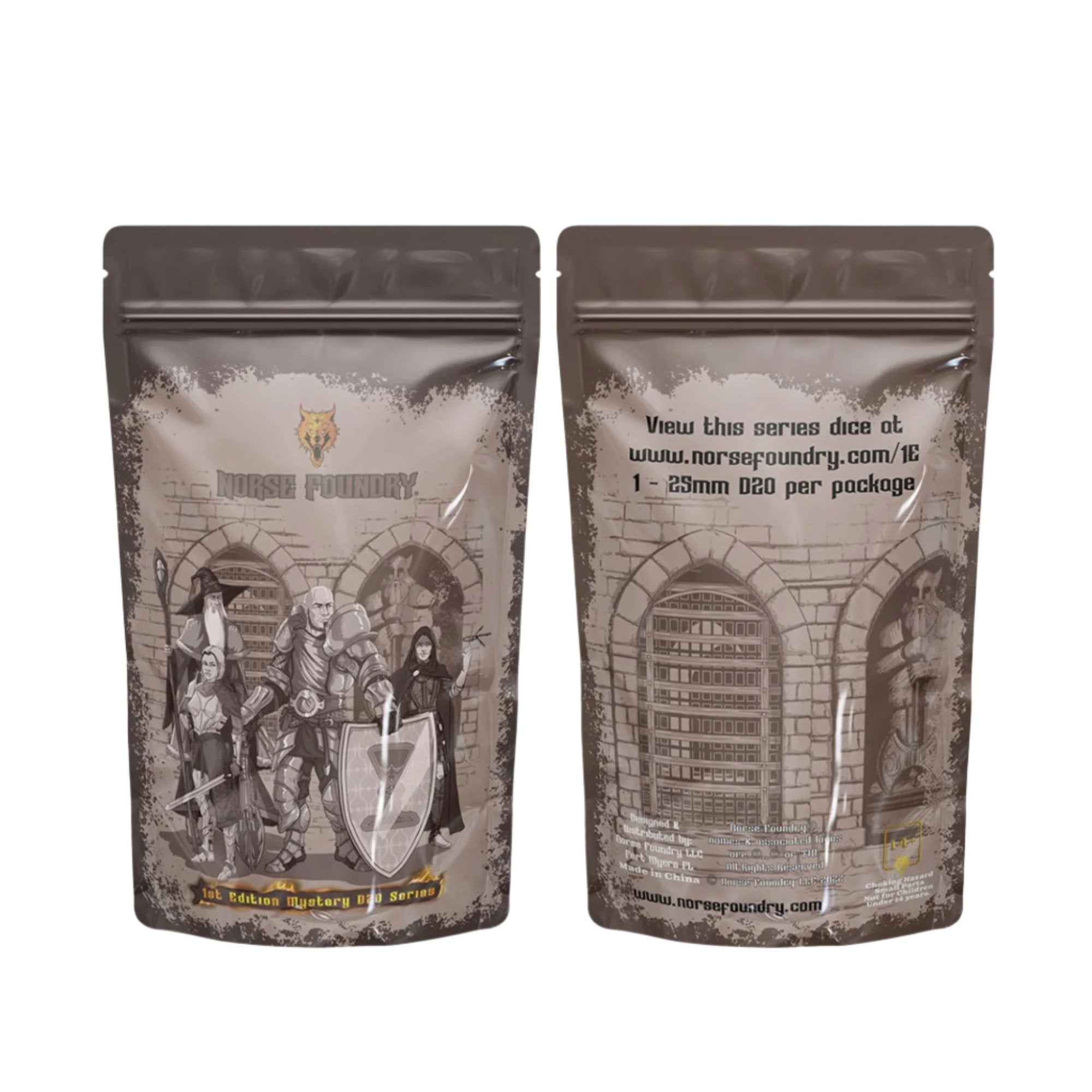 Mystery Dice 1st Edition - Case of 20-Alloy Dice-Norse Foundry-d20-dice-dungeons and dragons-d&d-d&d d20-dungeons & dragons-mystery deal