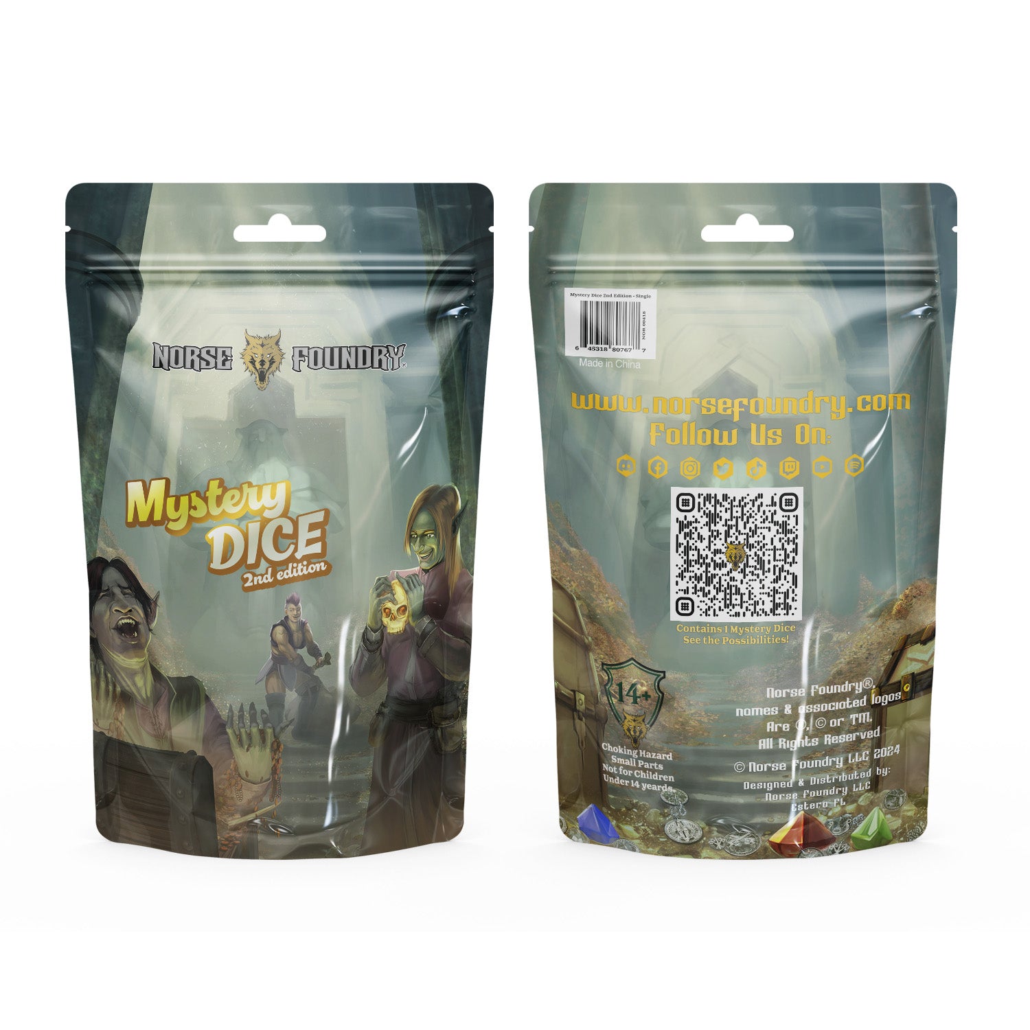 Mystery Dice 2nd Edition - Case of 20-Mystery Deals-Norse Foundry-d20-dice-dungeons and dragons-d&d-d&d d20-dungeons & dragons-mystery deal