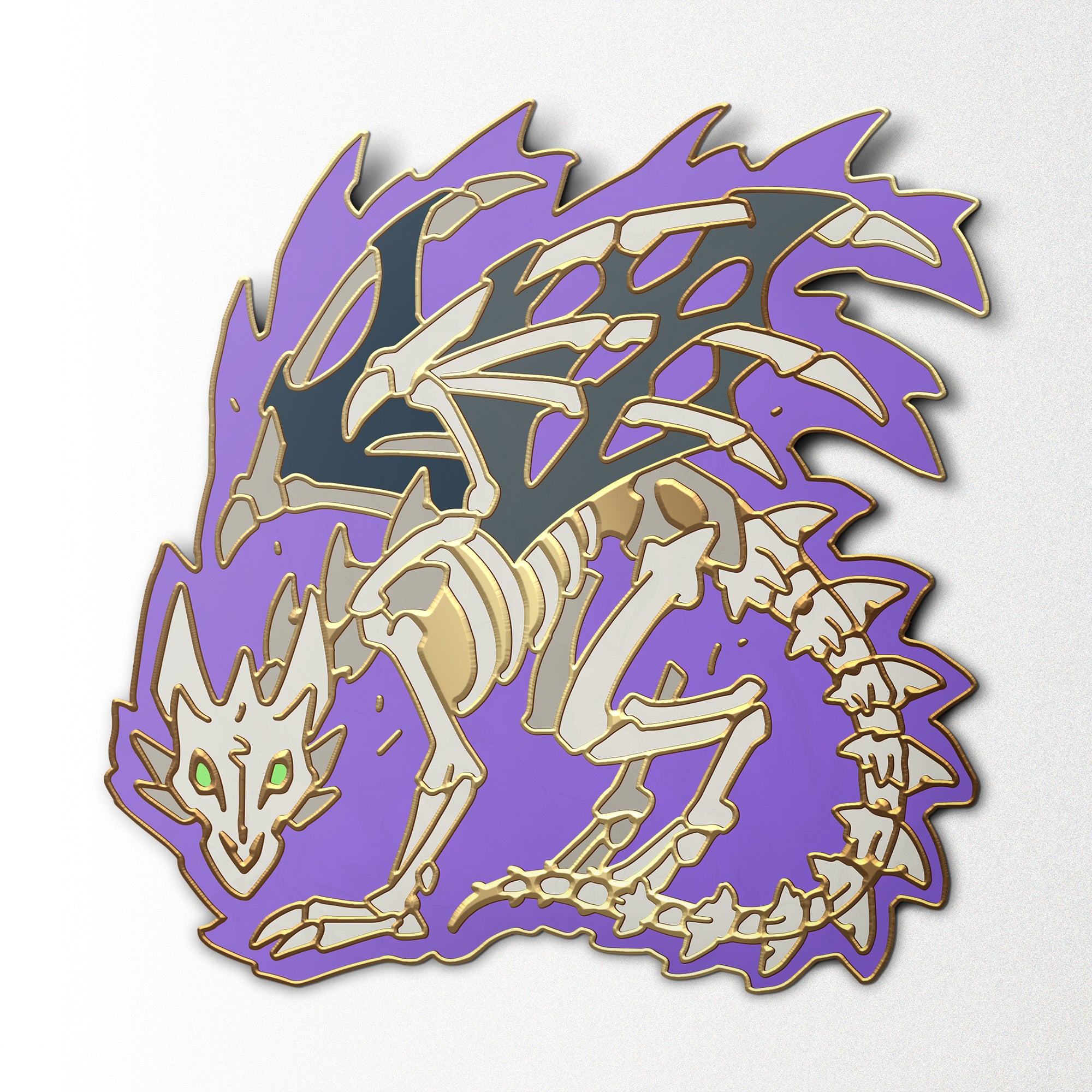 Mystery Dragon Pin - Case of 20-Enamel Pin-Norse Foundry-D&D Enamel Pin-D&D Pin-Dungeons and Dragons Enamel Pin-D&D Accessories