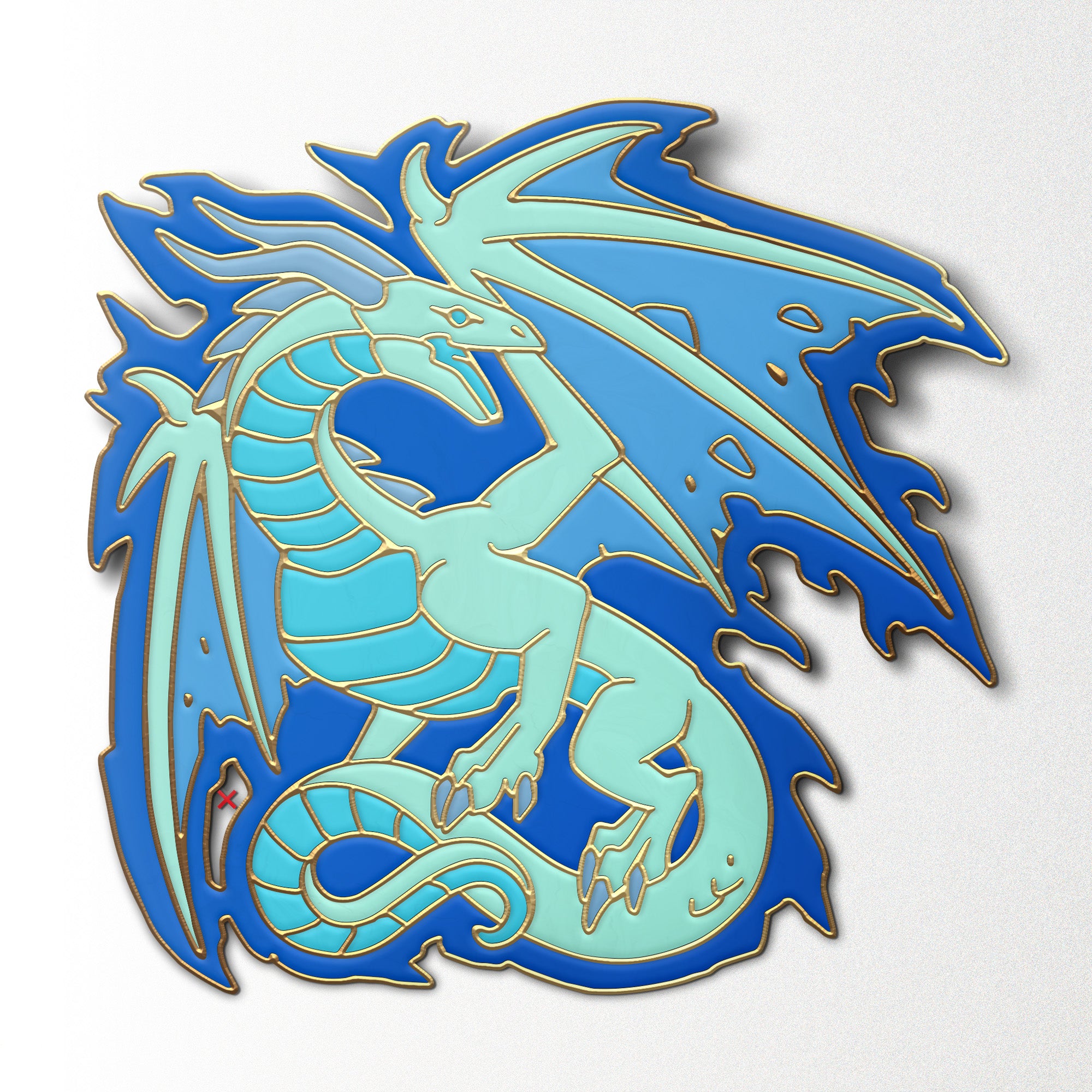 Mystery Dragon Pin - Case of 20-Enamel Pin-Norse Foundry-D&D Enamel Pin-D&D Pin-Dungeons and Dragons Enamel Pin-D&D Accessories