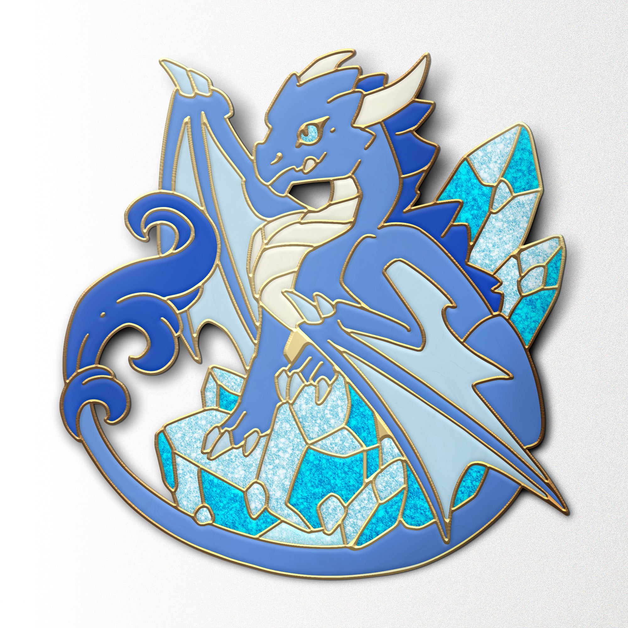 Mystery Dragon Pin - Case of 20-Enamel Pin-Norse Foundry-D&D Enamel Pin-D&D Pin-Dungeons and Dragons Enamel Pin-D&D Accessories