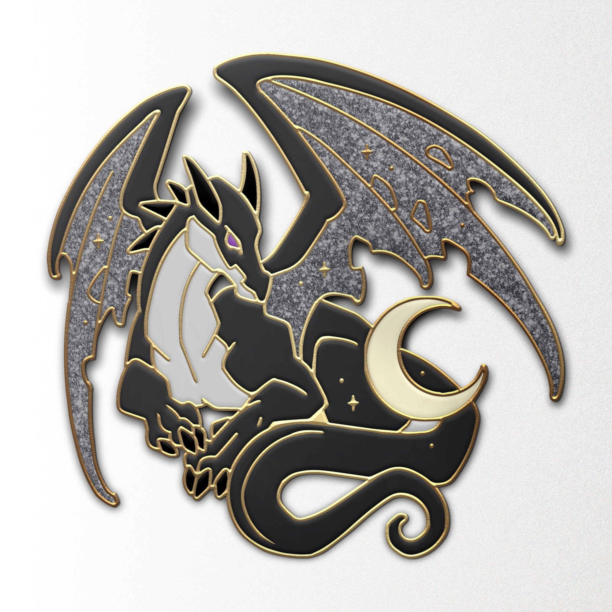 Mystery Dragon Pin - Case of 20-Enamel Pin-Norse Foundry-D&D Enamel Pin-D&D Pin-Dungeons and Dragons Enamel Pin-D&D Accessories