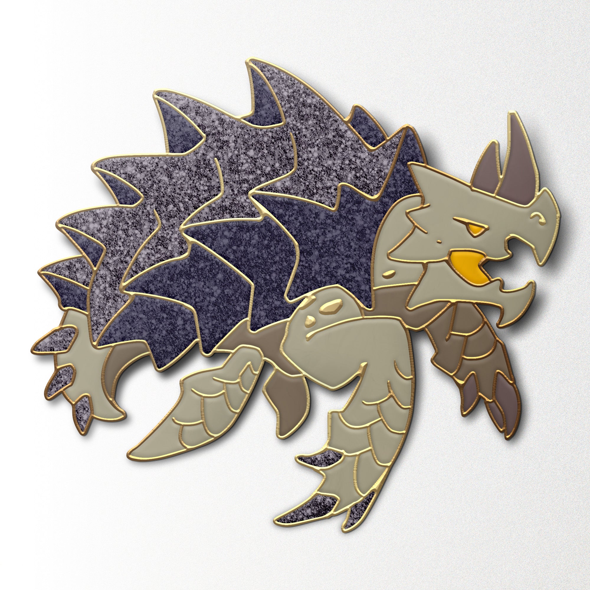 Mystery Dragon Pin - Case of 20-Enamel Pin-Norse Foundry-D&D Enamel Pin-D&D Pin-Dungeons and Dragons Enamel Pin-D&D Accessories