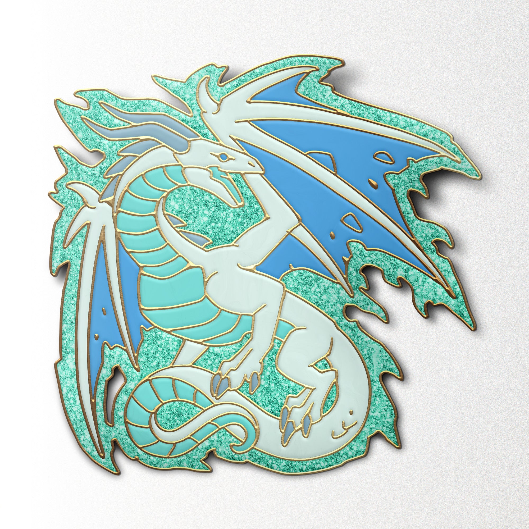 Mystery Dragon Pin - Case of 20-Enamel Pin-Norse Foundry-D&D Enamel Pin-D&D Pin-Dungeons and Dragons Enamel Pin-D&D Accessories