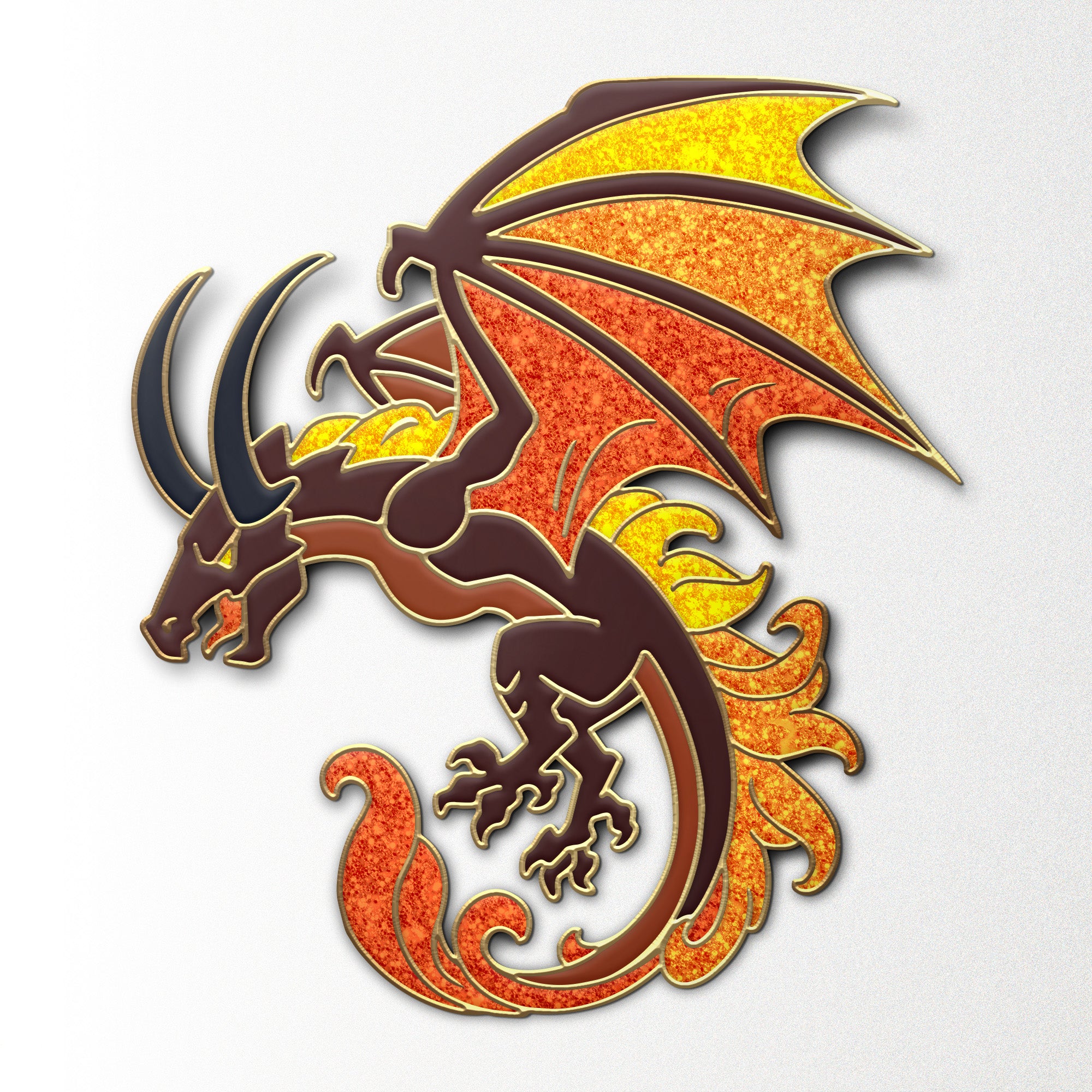 Mystery Dragon Pin-Norse Foundry-Norse Foundry-mysterypins-mystery-pins-dnd-dungeons & dragons-accessories-d&d pins