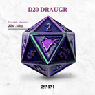 Norse Foundry Runestones™ - 25mm D20 - Draugr-Dice-Norse Foundry-Norse Foundry-dungeons & dragons-d&d dice-rpg dice-d20-metal dice-d&d-25mm-perfect for tabletop rpgs