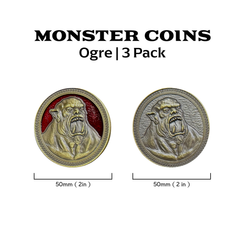 Monster Coins - Ogre - 3 Pack
