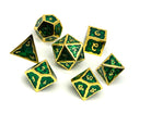 Ooze of Doom RPG Set - Eerie Greed-Alloy Dice-Norse Foundry-Norse Foundry-dungeons & dragons-d&d dice set-rpg dice set-d20-metal dice set-d&d-perfect for tabletop rpgs