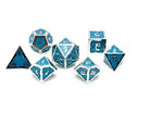 Ooze of Doom RPG Set - Ghastly Abyss-Alloy Dice-Norse Foundry-Norse Foundry-dungeons & dragons-d&d dice set-rpg dice set-d20-metal dice set-d&d-perfect for tabletop rpgs