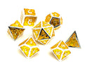 Ooze of Doom RPG Set - Midas Touched-Alloy Dice-Norse Foundry-Norse Foundry-dungeons & dragons-d&d dice set-rpg dice set-d20-metal dice set-d&d-perfect for tabletop rpgs