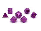 Orb of Bardic Knowledge - 7 Piece RPG Set 6063 Aluminum Orb Series™ Dice-Aluminum Dice-Norse Foundry-Norse Foundry-aluminum dice-dungeons & dragons-d&d dice set-rpg dice set-aluminum d&d dice set-d&d-lightweight-perfect for tabletop rpgs
