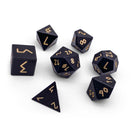 Orb of Disintegration - 7 Piece RPG Set 6063 Aluminum Orb Series™ Dice-Dice-Norse Foundry-Norse Foundry-aluminum dice-dungeons & dragons-d&d dice set-rpg dice set-aluminum d&d dice set-d&d-lightweight-perfect for tabletop rpgs
