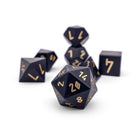 Orb of Disintegration - 7 Piece RPG Set 6063 Aluminum Orb Series™ Dice-Dice-Norse Foundry-Norse Foundry-aluminum dice-dungeons & dragons-d&d dice set-rpg dice set-aluminum d&d dice set-d&d-lightweight-perfect for tabletop rpgs