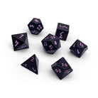 Orb of Paralysis - 7 Piece RPG Set 6063 Aluminum Orb Series™ Dice-Dice-Norse Foundry-Norse Foundry-aluminum dice-dungeons & dragons-d&d dice set-rpg dice set-aluminum d&d dice set-d&d-lightweight-perfect for tabletop rpgs