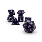 Orb of Paralysis - 7 Piece RPG Set 6063 Aluminum Orb Series™ Dice-Dice-Norse Foundry-Norse Foundry-aluminum dice-dungeons & dragons-d&d dice set-rpg dice set-aluminum d&d dice set-d&d-lightweight-perfect for tabletop rpgs