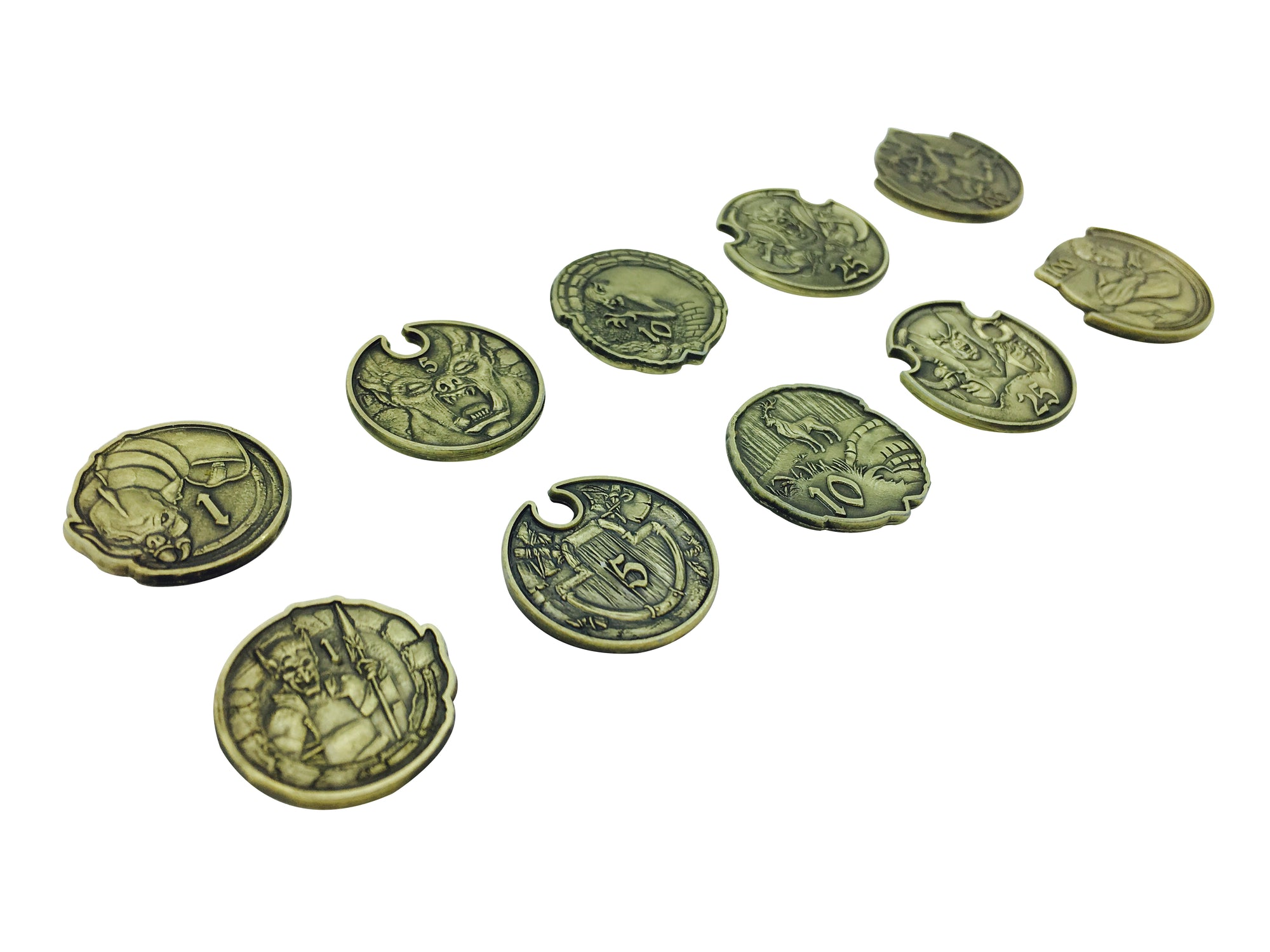 Adventure Coins – Orc and Goblins Metal Coins Set of 10