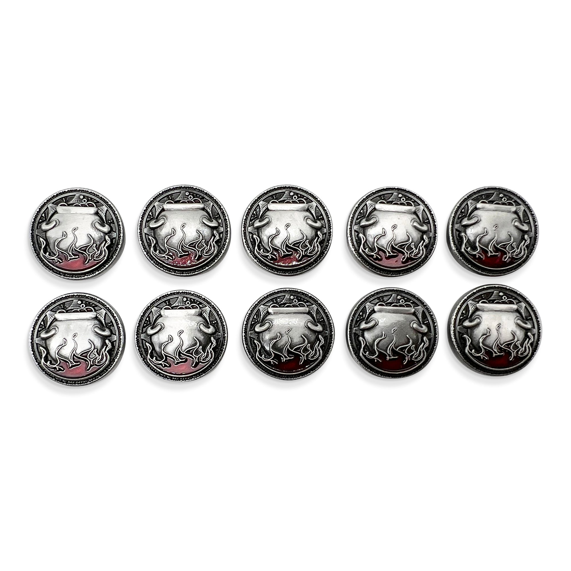 Profession Coins - Witch Metal Coins Set of 10 - NOR 03419