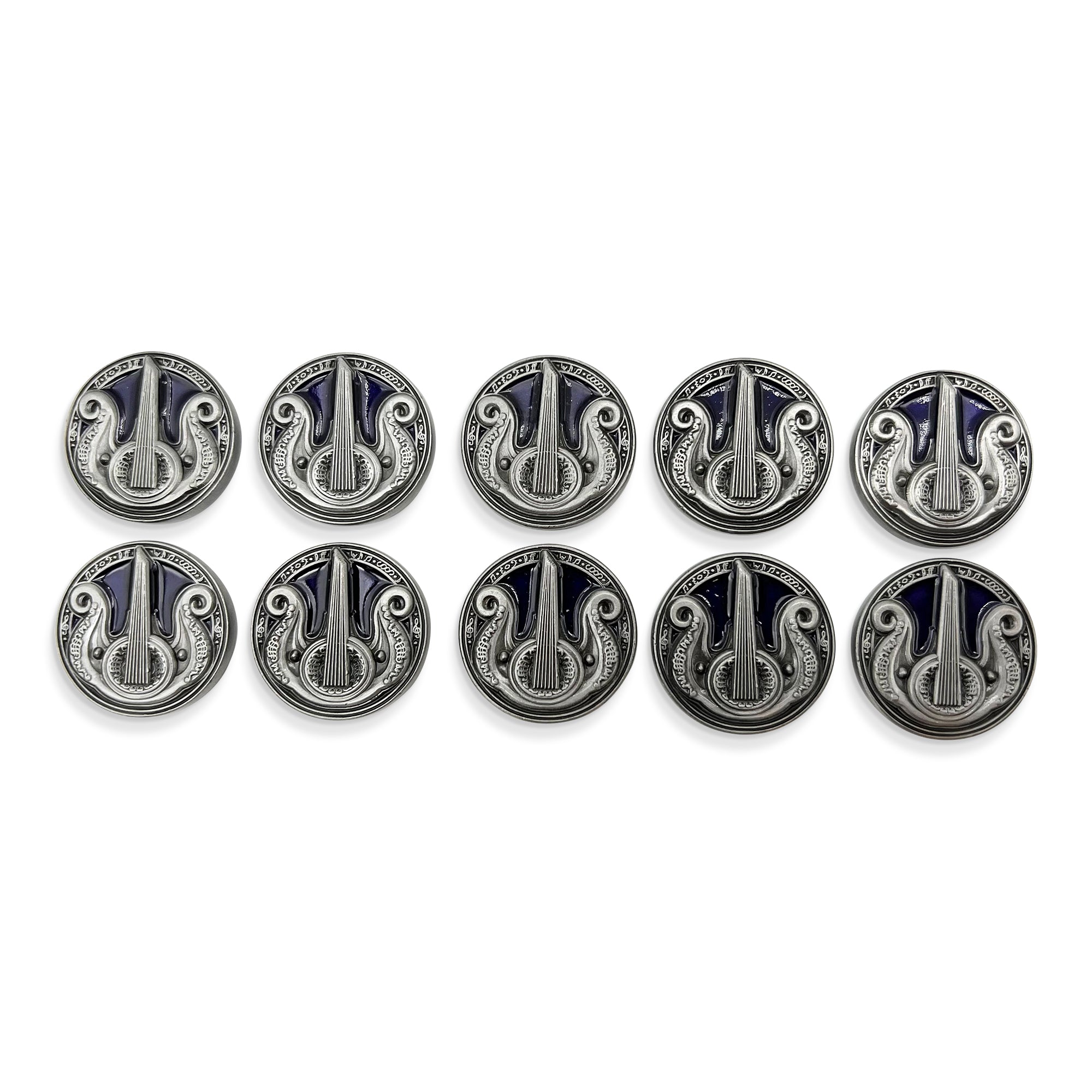 Profession Coins - Bard Metal Coins Set of 10 - NOR 03407