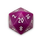 Pink Striped Agate - Boulder® 30mm Gemstone Dice-Boulder-Norse Foundry-Norse Foundry-dungeons & dragons-d&d dice-rpg dice-d20-gemstone dice-d&d-30mm-boulder-perfect for tabletop rpgs